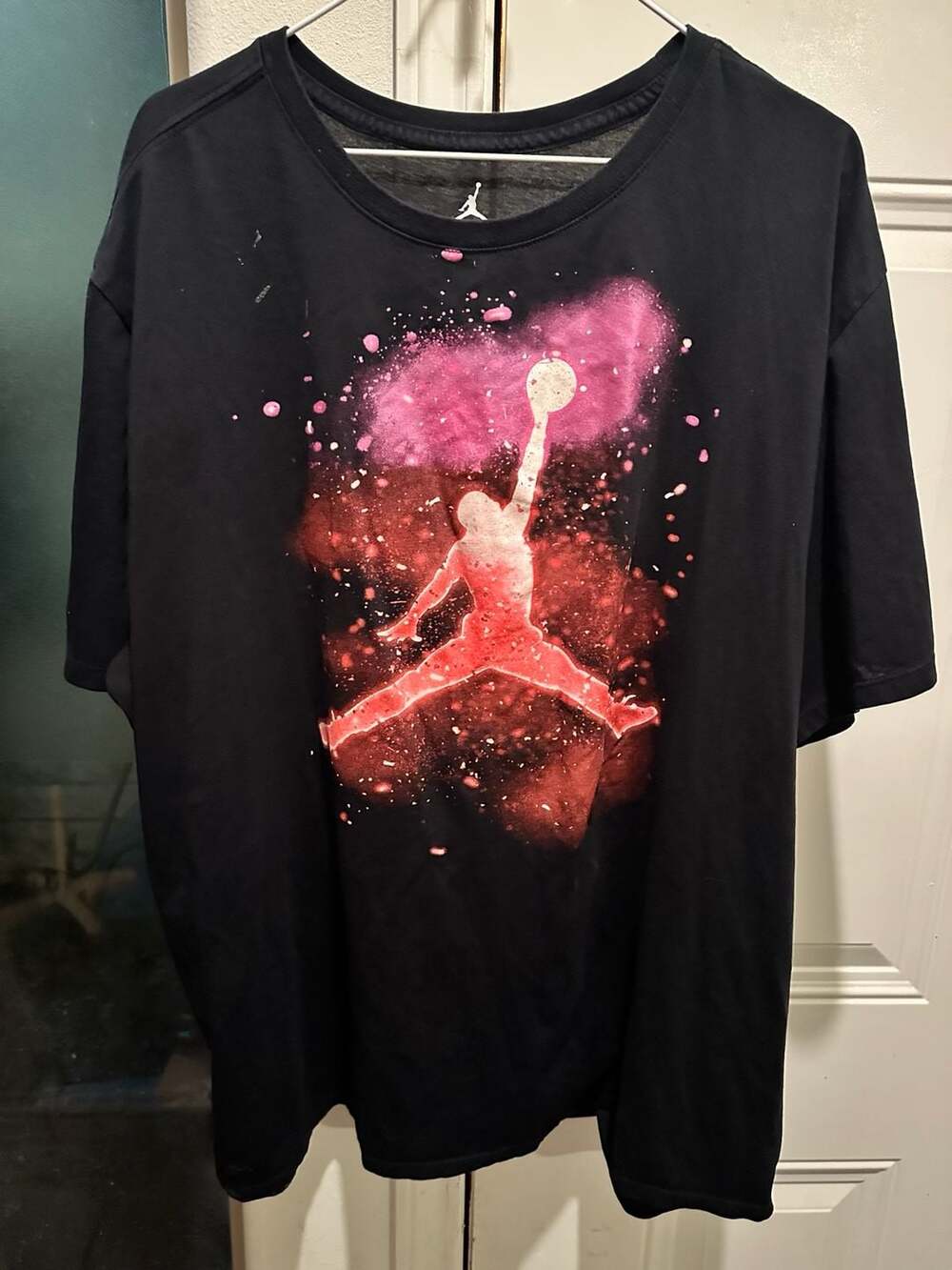 Air Jordan Jumpman Celebration Drift Dri-Fit T-Shirt Black/Gym Red 717111-010